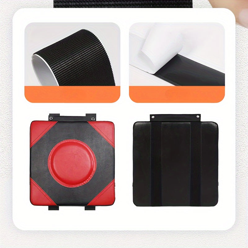 Wall-mounted boxing marker in faux leather