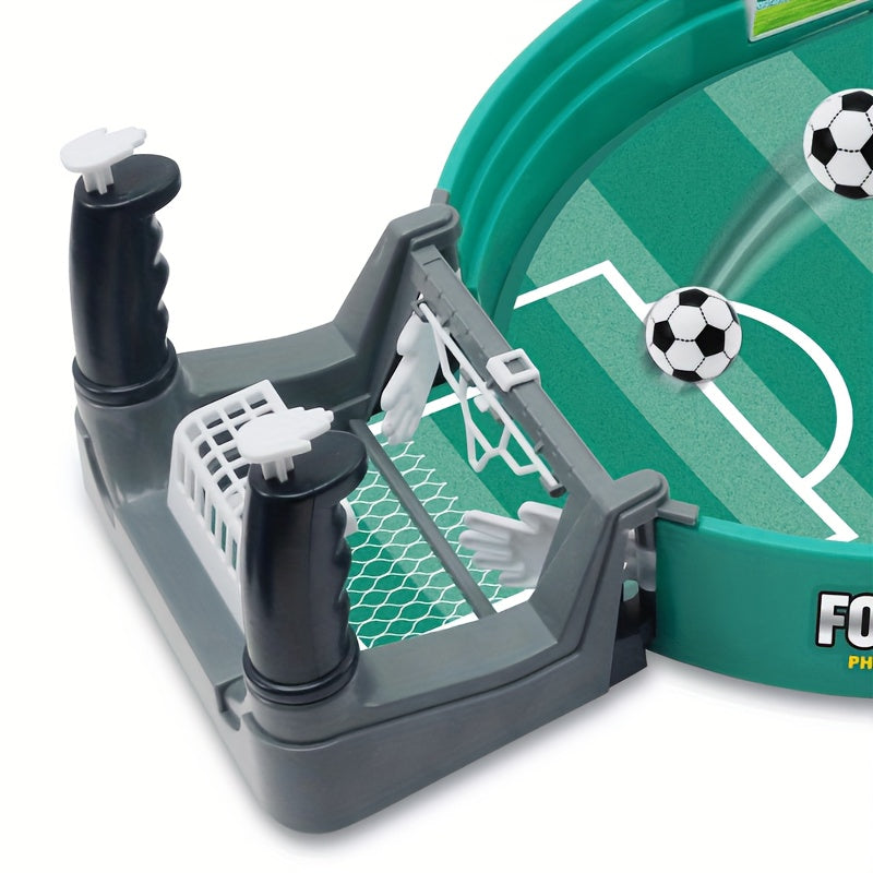 Table football game with 4 balls