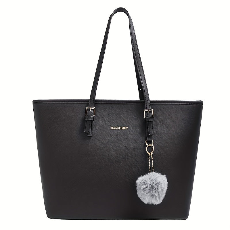 Women's Fashion Tote Bag – Dark Brown Fall/Winter