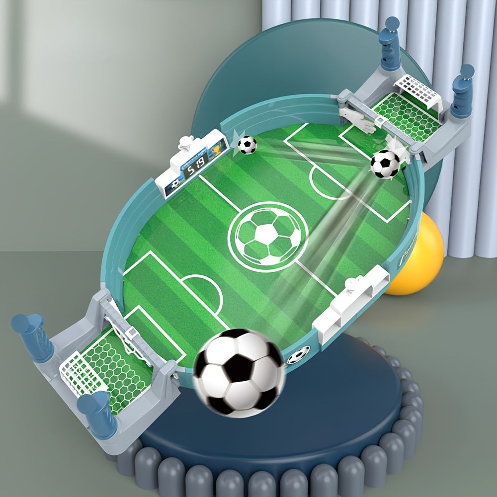 Table football game with 4 balls