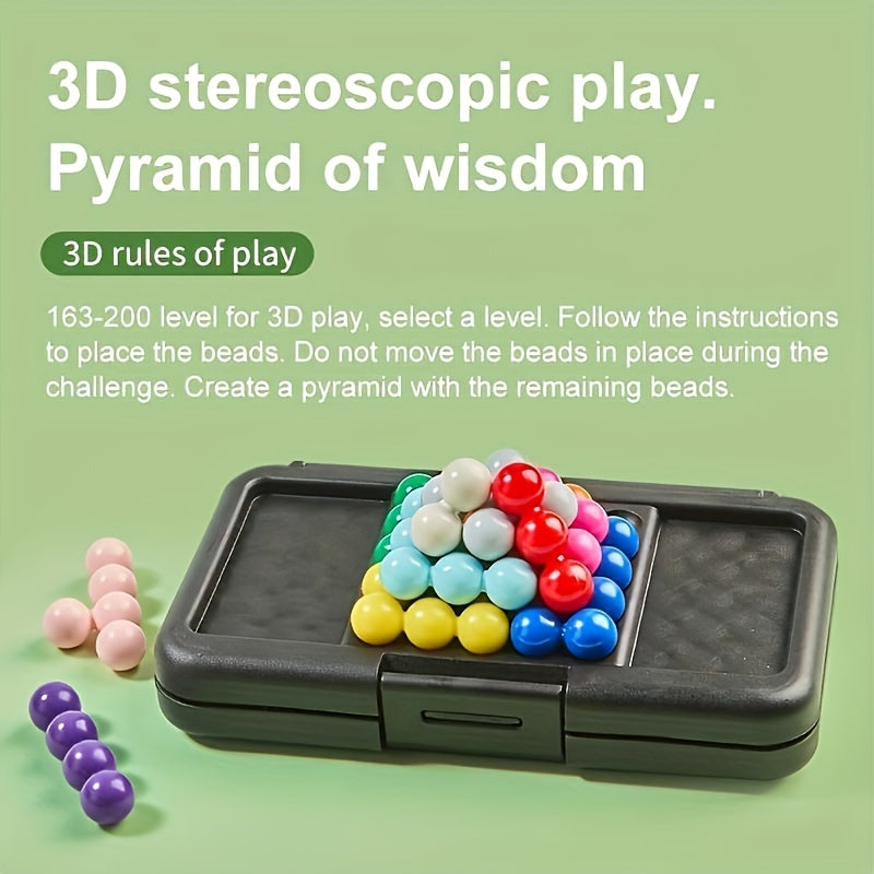 3D Hjärngympa Pussel – 200 Utmaningar