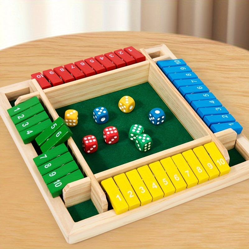 Brädspel Fyrkantigt Flip-Kortspel