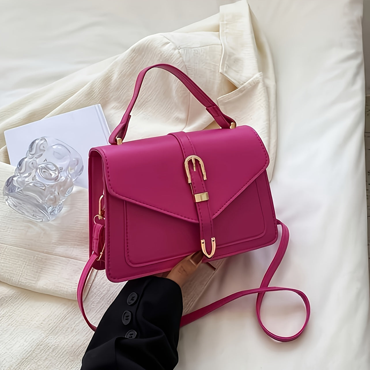 Trendig Enkel Axelväska för Kvinnor – Crossbody