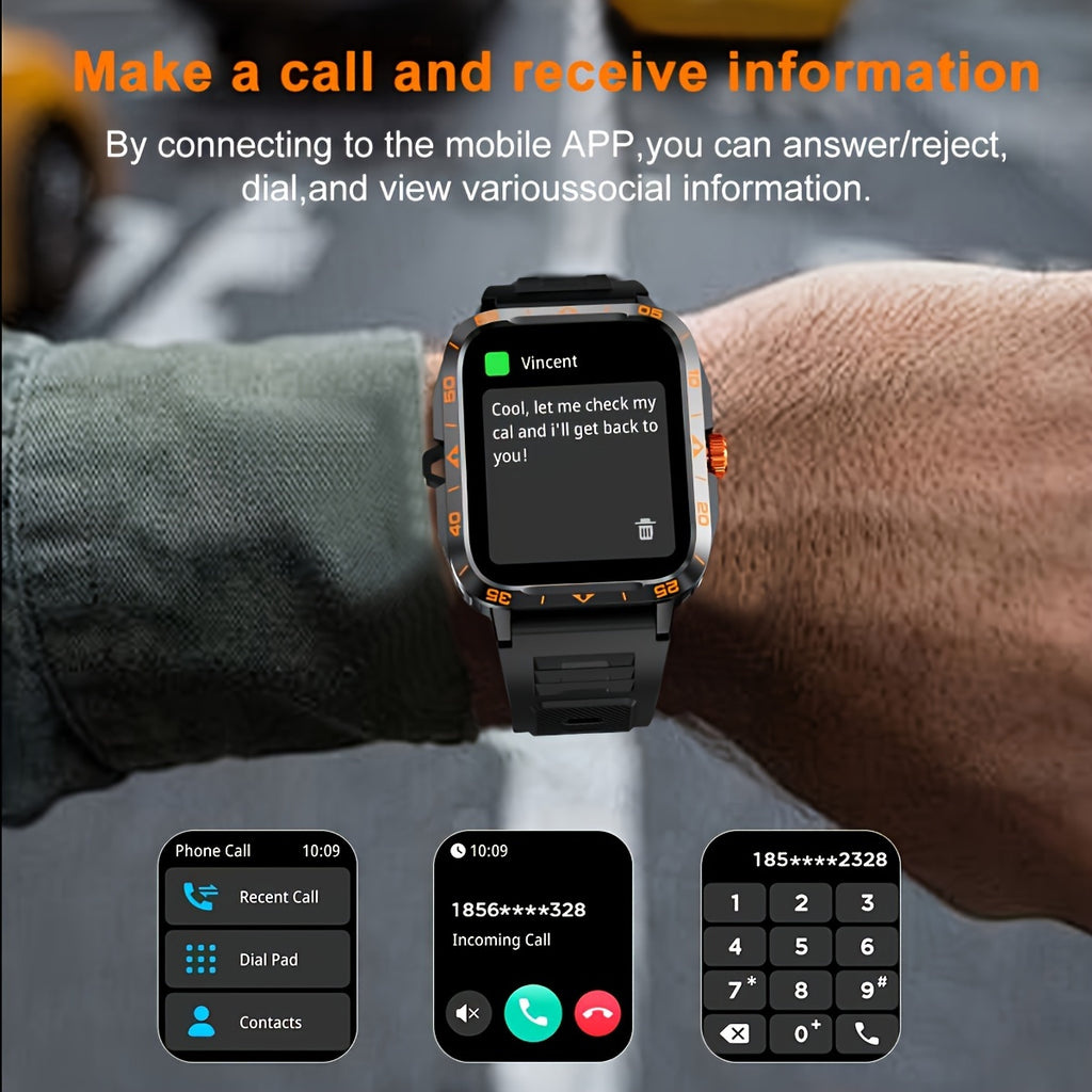 Smartwatch with LED &amp; 100+ sports modes