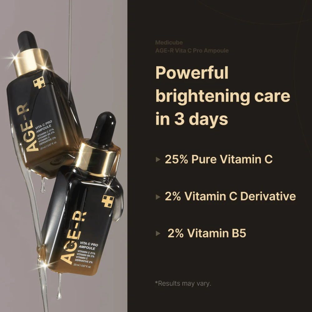 Medicube Age-R Vita C Pro Ampoule 20ml - Skin Care Serum