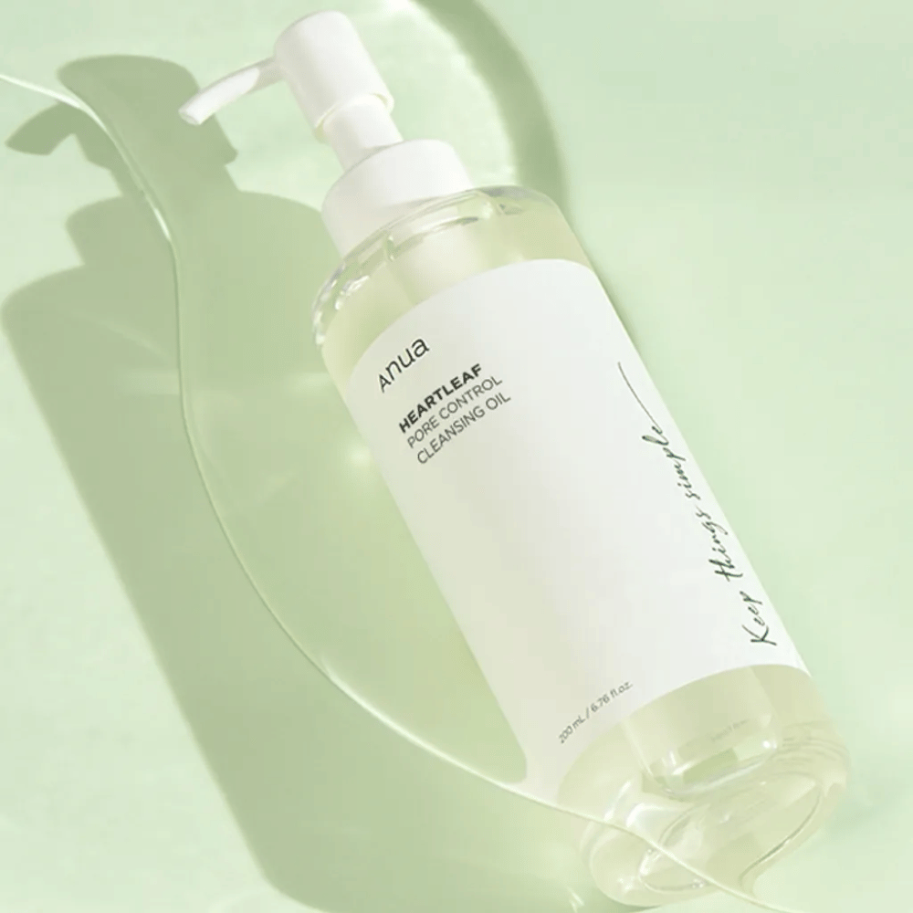 ANUA Heartleaf Pore Control Oil Korean Facial Cleanser Daily Blackhead Removal 200ml