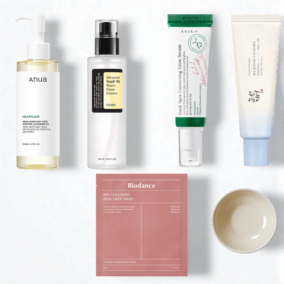 Skincare - Glow bundle mellan