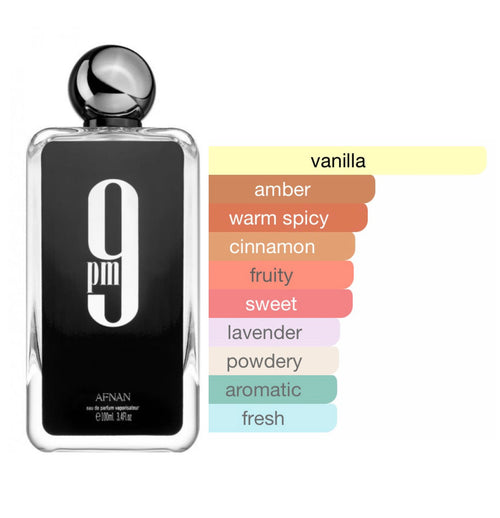 Afnan 9 PM Eau De Parfum 100ml