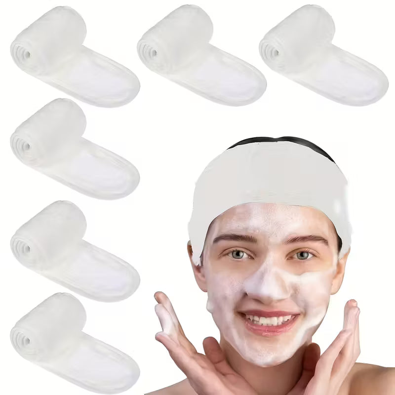 Justerbart och Halkfritt Smink- och Spa-Hårband för Ansiktsvård