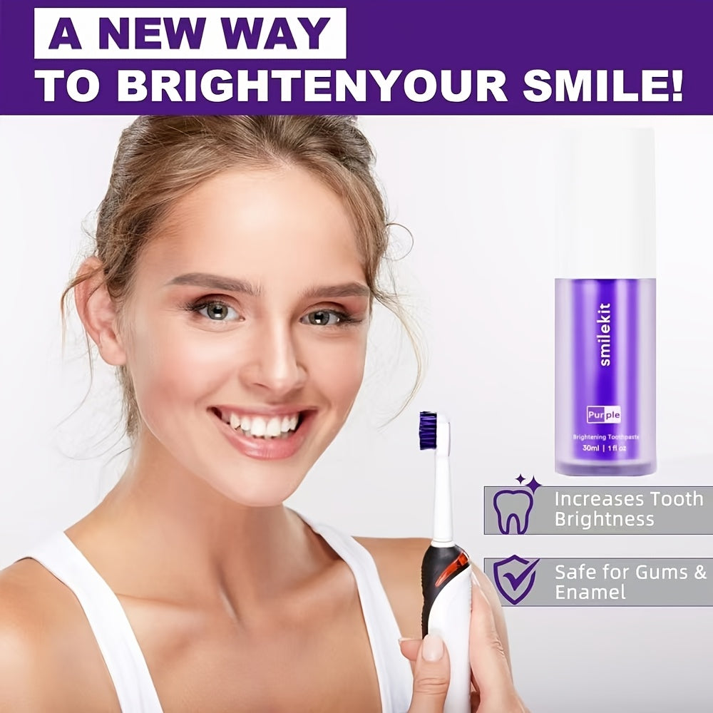 SmilePurple tandblekning/kräm för färgkorrigering