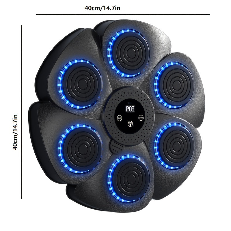 Smart musikboxningstränare med LED & digital display