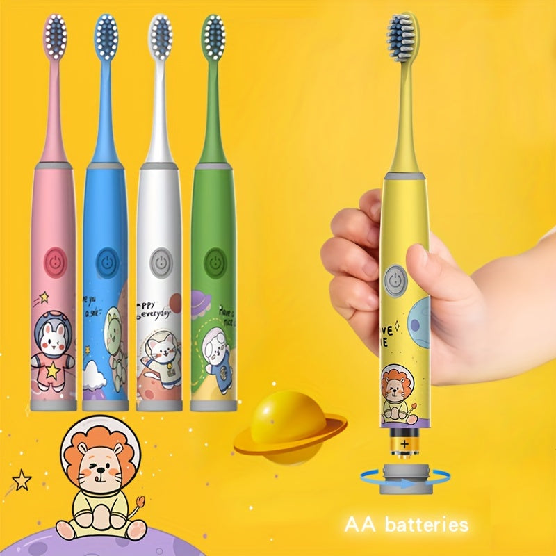 Children's electric toothbrush (includes 5 replacement brush heads)
