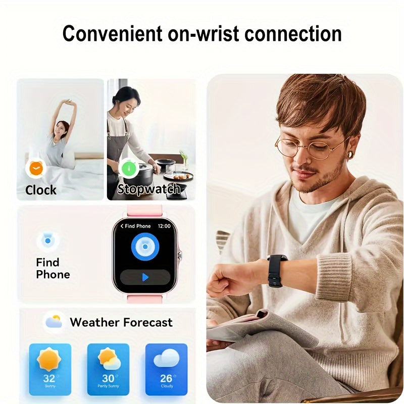 Smart Fitness Watch Pro with call function