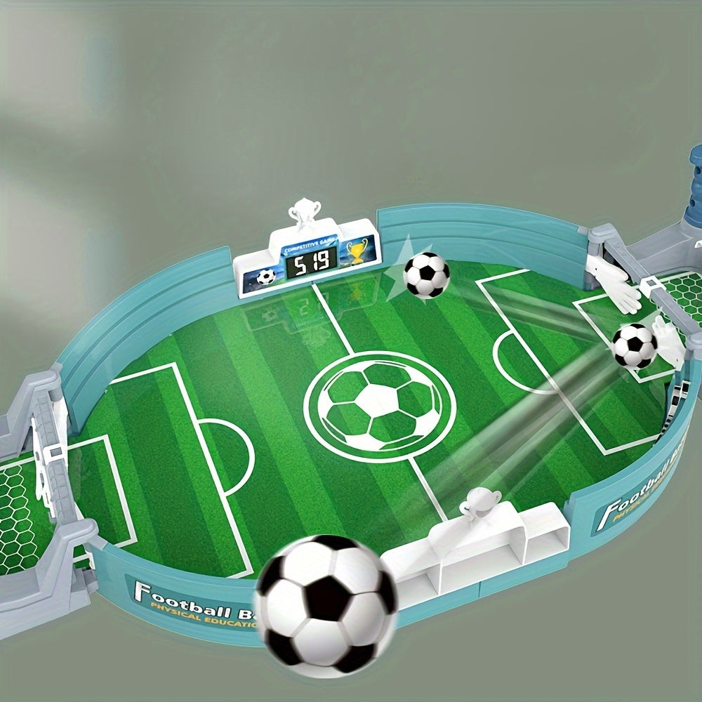 Table football game with 4 balls