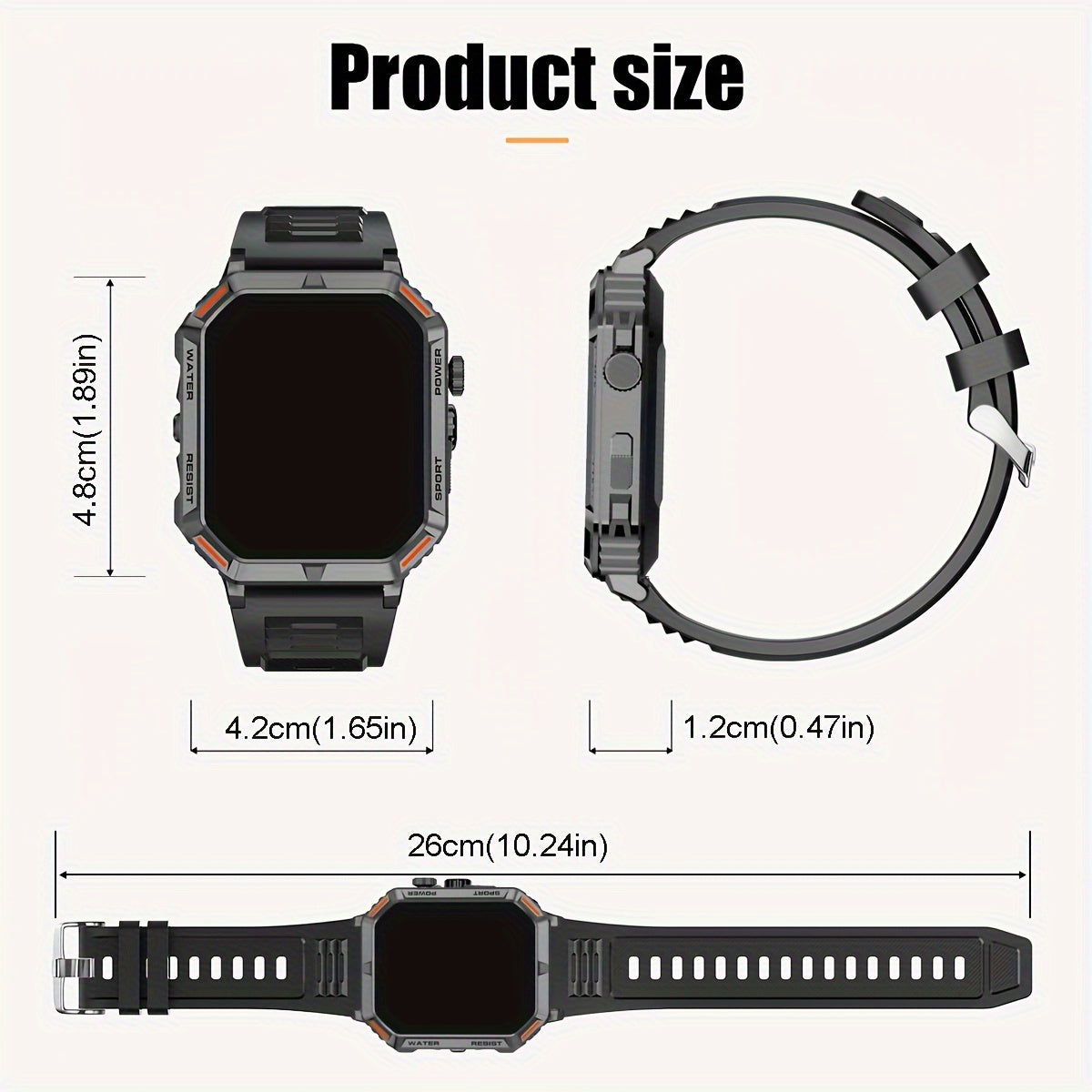 Smartwatch with touchscreen &amp; wireless function