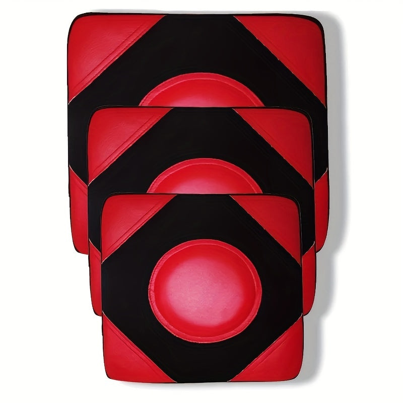 Wall-mounted boxing marker in faux leather