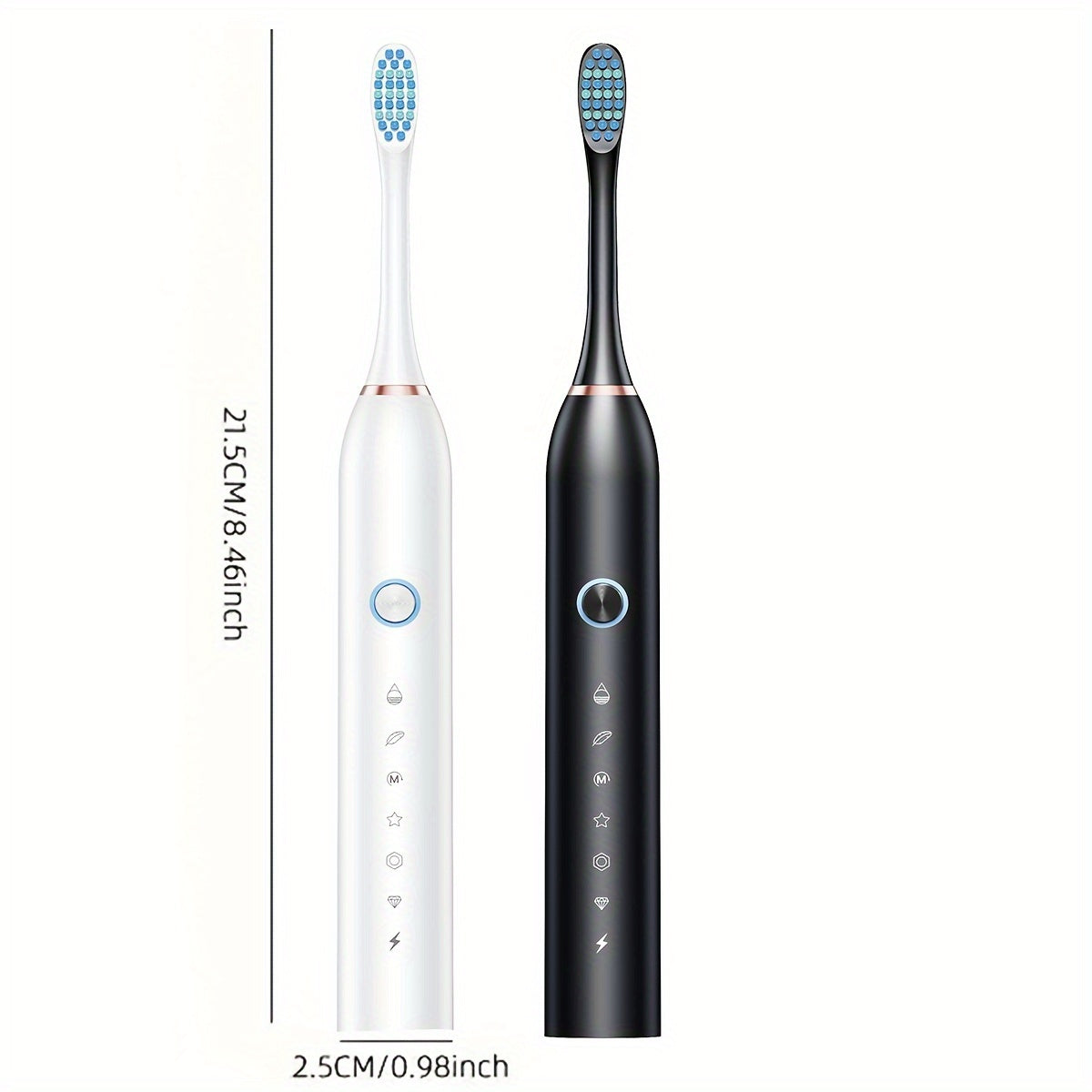 Electric toothbrush for adults with USB charging