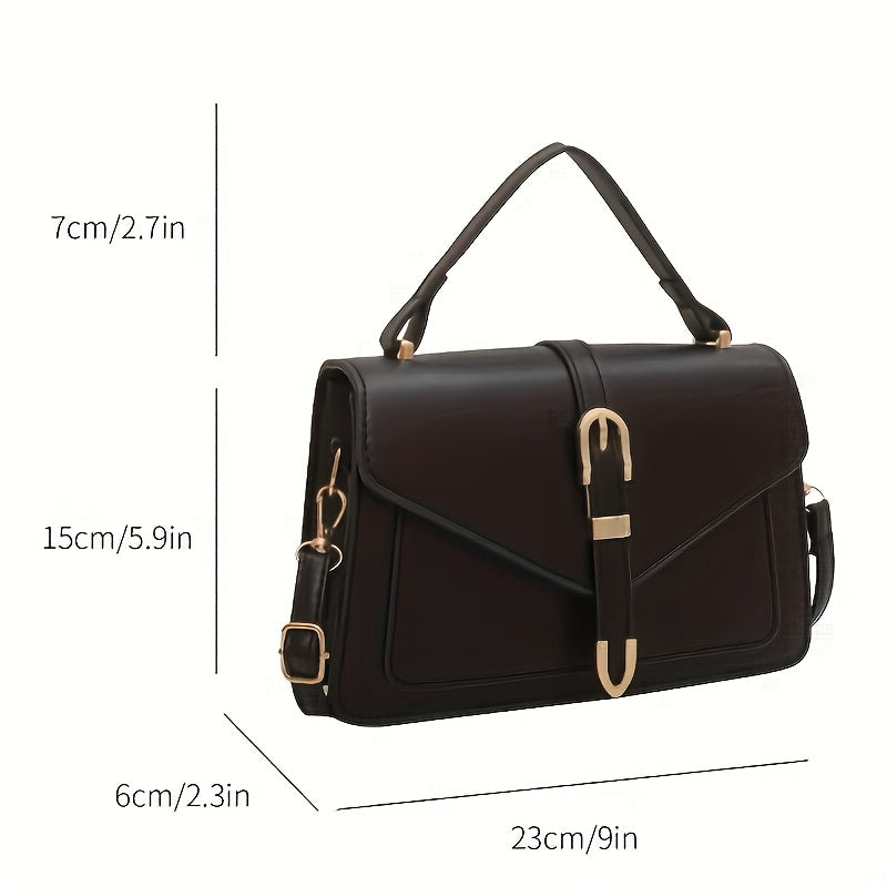 Trendig Enkel Axelväska för Kvinnor – Crossbody