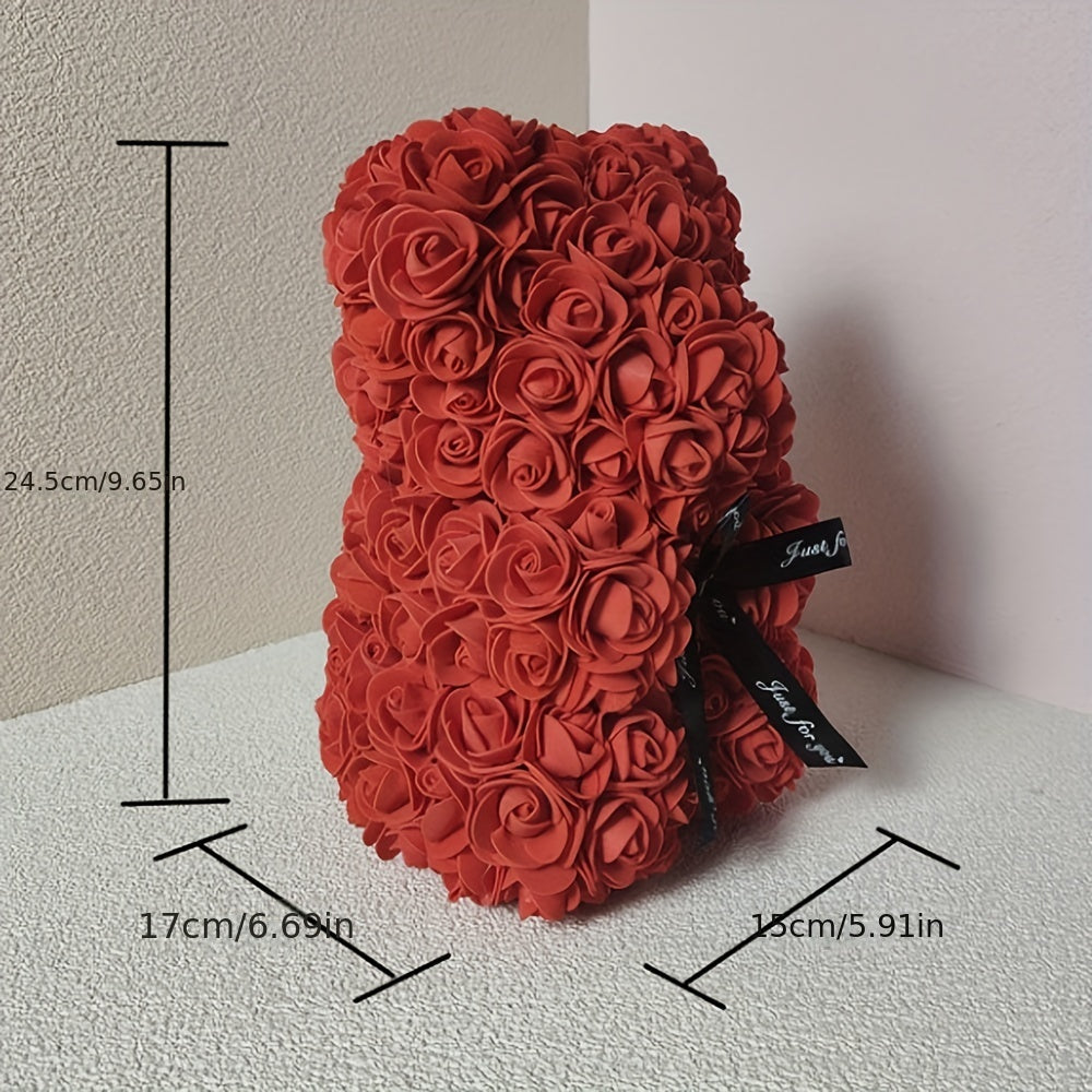 1 pc. eternity rose bear