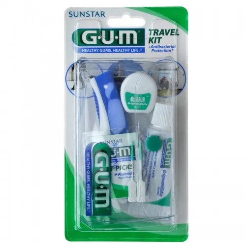 GUM dental hygiene GUM dental hygiene travel kit
